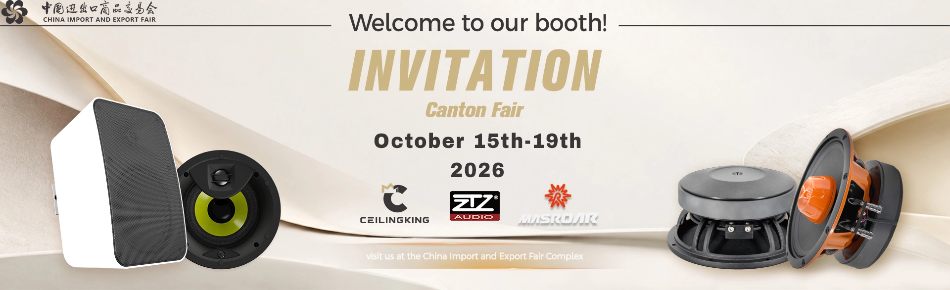 meet ceilingking at canton fair2026, 10.15 10.19
