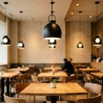 pendant speaker cafe