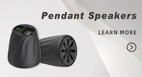 pendant speakers